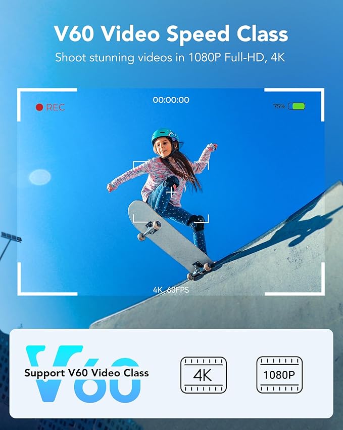 Lexar 128GB (2-PK) Professional Silver PRO SD Card, UHS-II, C10, U3, V60, Full HD, 4K, up to 280MB/s Read SDXC Memory Card, for Photographer, Videographer, Enthusiast (LSDSIPR128G-B2NNU)