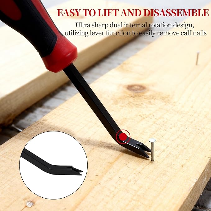 1PCS Staple Remover, Heavy Duty Staple Remover,Applicable for Office,Upholstery & Craft Projects,Ideal for Students, Office Workers, DIY Enthusiasts and Furniture Repairers