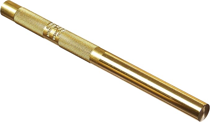 Mayhew Tools 25073 Brass Drift Punch, 5/8-16mm x 8"