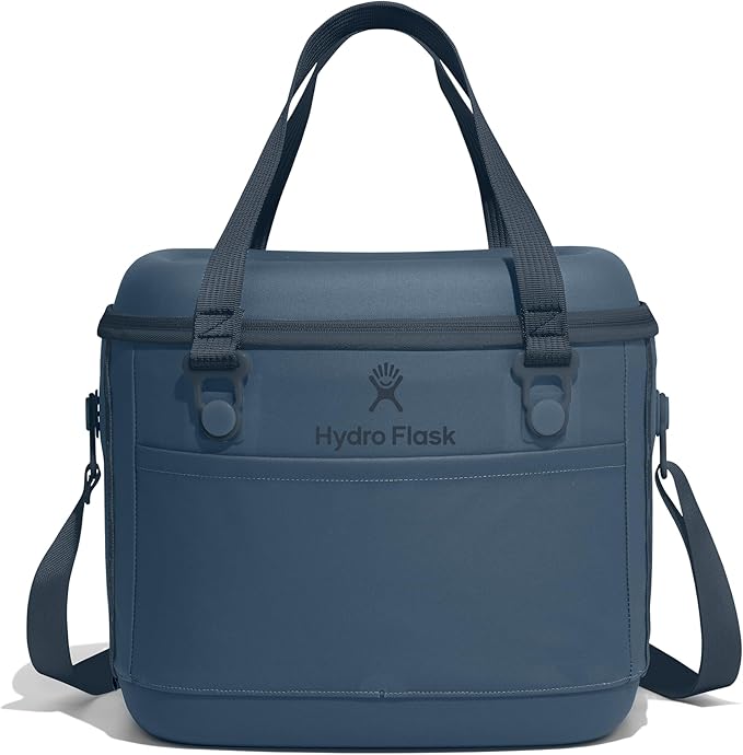 Hydro Flask Carryout Cooler - Insulated Portable Soft Cooler - 15 L Capacity in Harbor Blue