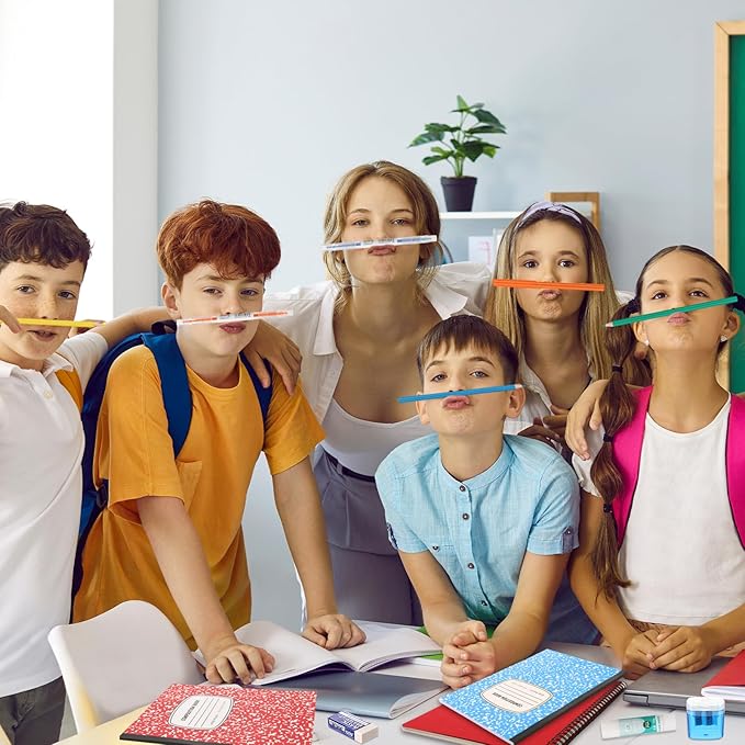 6 Set 2026 School Supplies Kit, 47 Pcs Per Set Back to School Supplies Primary Middle College Bundle Essential Stuff Bulk Pen Notebook Stationery for Kid Student Girl Teen Classroom Boy