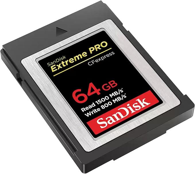 SanDisk 64GB Extreme PRO CFexpress Card Type B - SDCFE-064G-GN4NN