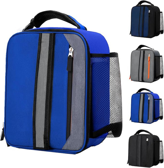 Lunch Box Insulated Lunch bag for Men Teen Kids Boys Adult Portable Stylish Small Lunchbox Special Design for Working Office school Picnic