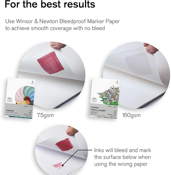 Winsor & Newton ProMarker Set, 6 Count, Skin Tones Set 1
