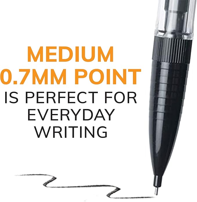 BIC Xtra-Smooth Mechanical Pencils With Erasers, Medium Point (0.7mm), 144-Count Pack, Bulk Mechanical Pencils for School or Office Supplies