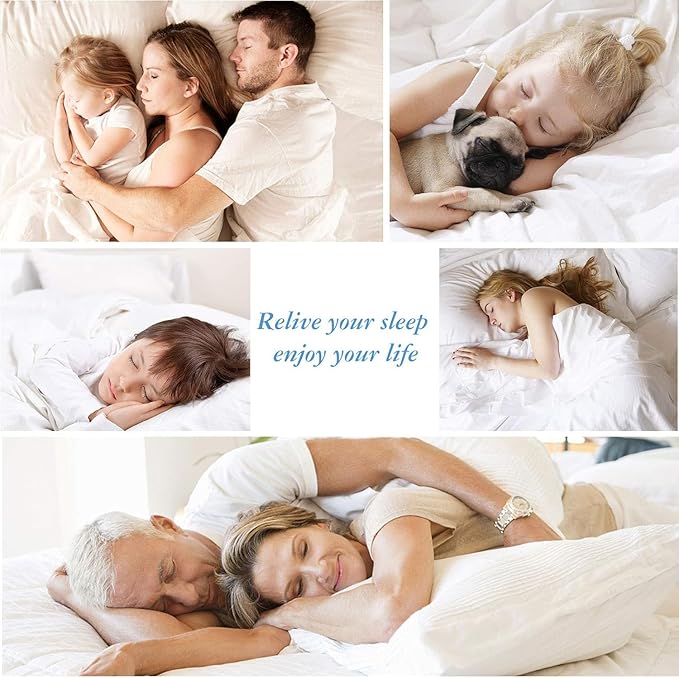 2 Pack Softhour Full Size Waterproof Mattress Protector, Stretch to 21'' Deep Pocket, Soft Breathable, Ideal for Home & Commercial Use