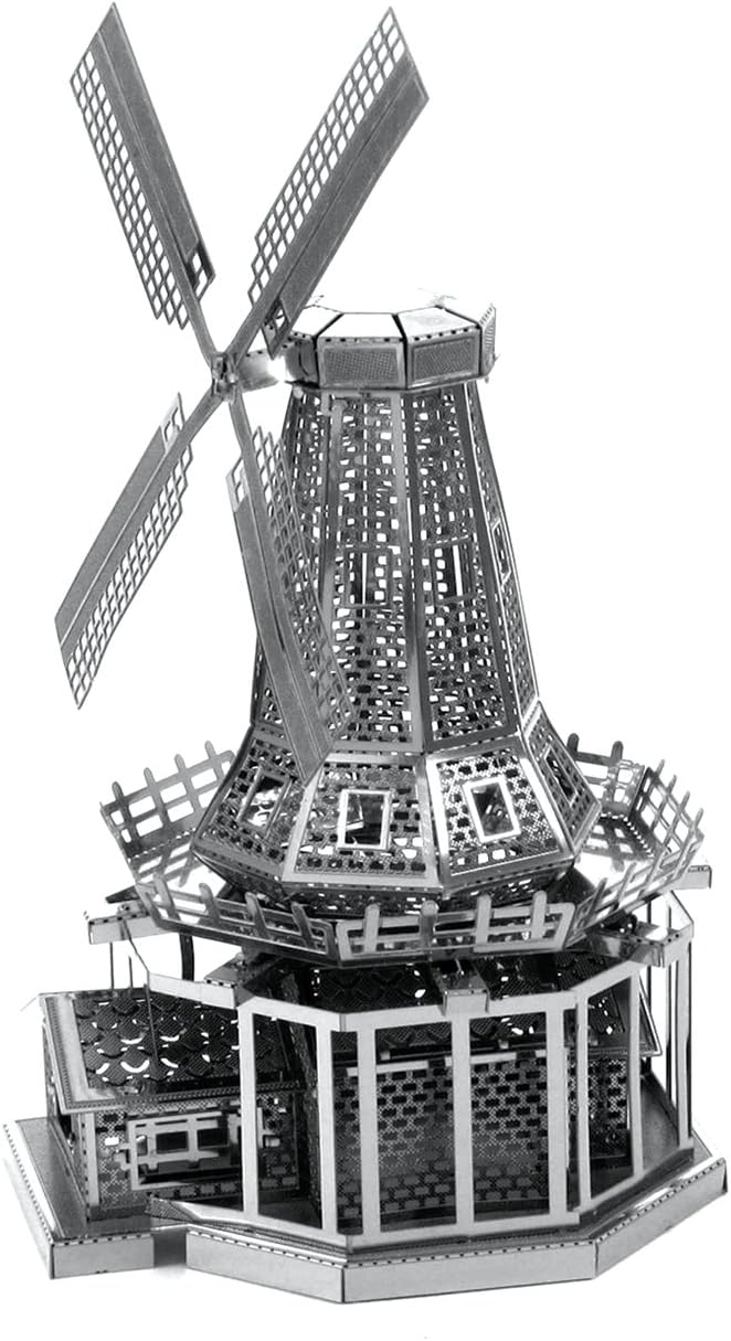 Metal Earth Windmill 3D Metal Model Kit Fascinations