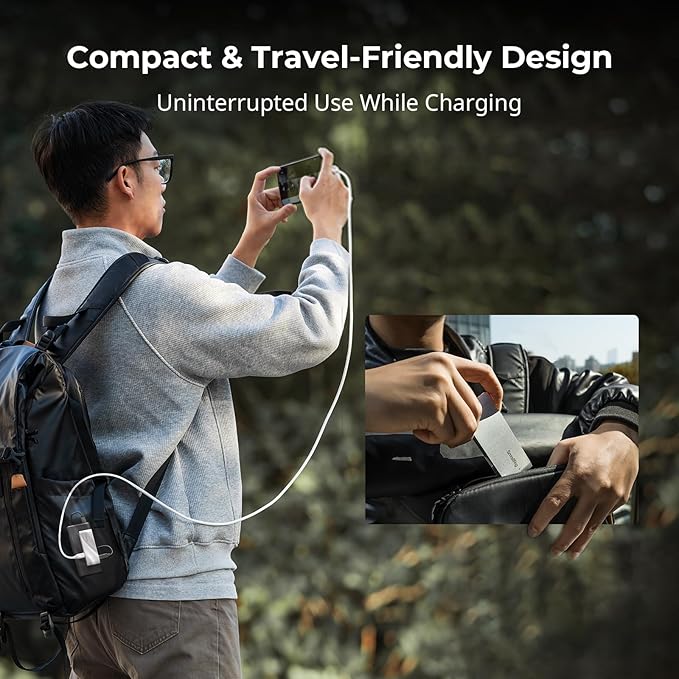 SmallRig 5-in-1 Memory Card Reader, Dual USB-C & SD/TF Card Slots, 65W PD Charging, for SD, SDHC, SDXC, Micro SD, Micro SDXC, Micro SDHC Cards, Travel Photography - 4746