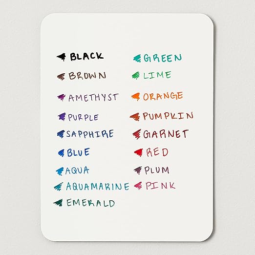 EXPO Dry Erase Markers, Whiteboard Markers with Low Odor Ink, Fine Tip, Assorted Vibrant Colors, 16 Count