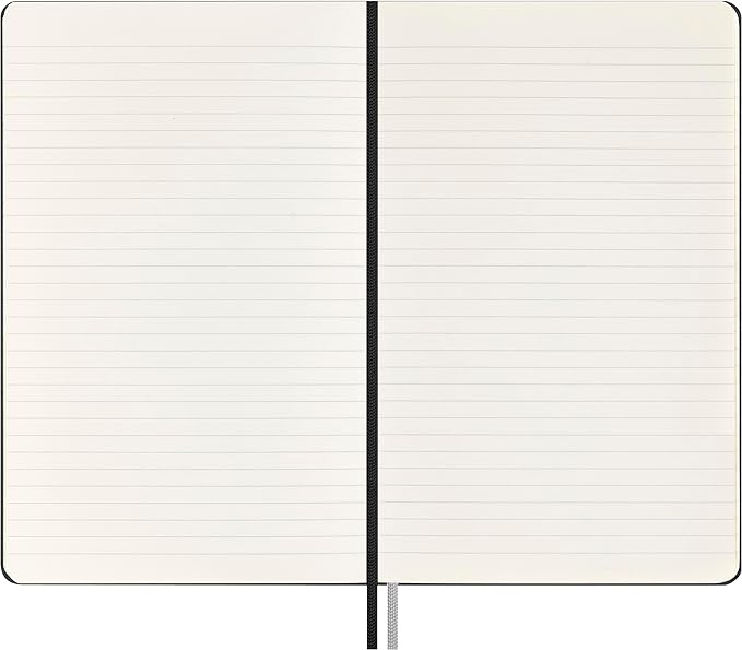 Moleskine Wizarding World Harry Potter Limited Edition Spells Collection, Lumos Themed Bundle Notebook and Kaweco Roller Pen, Hard Cover, Ruled, Large (5" x 8.25"), Black, 176 Pages