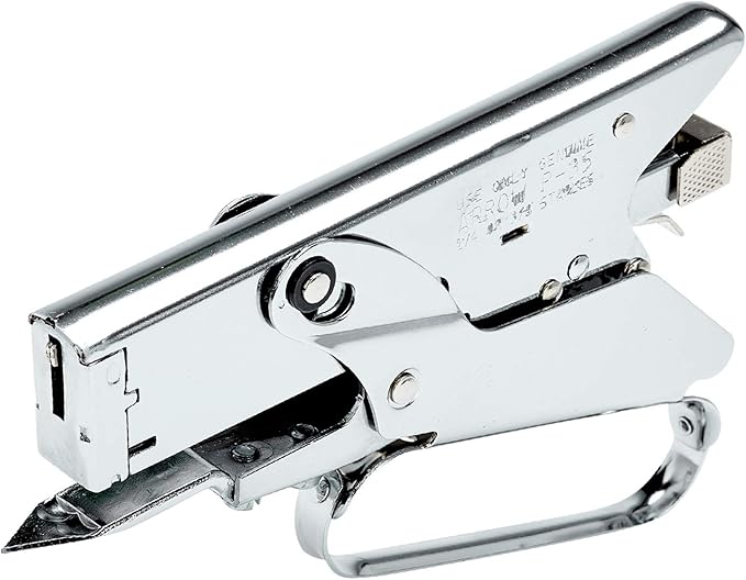 Arrow P35S Heavy Duty Handheld Plier Stapler for Crafts, Office, and Insulation, Uses 1/4-Inch and 3/8-Inch Staples