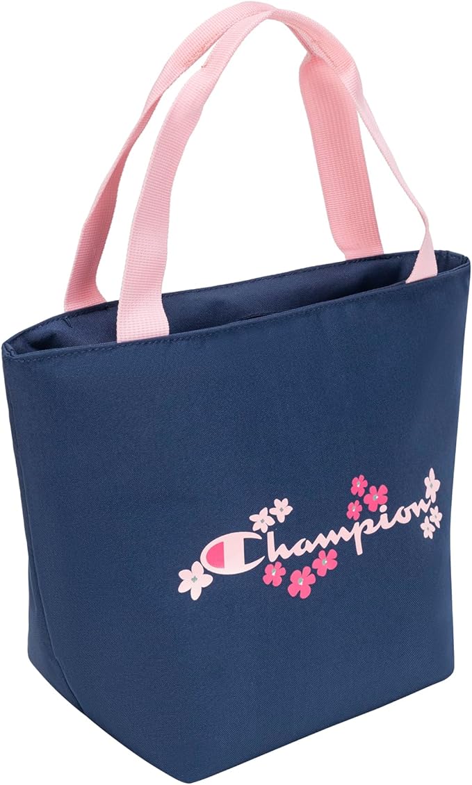 Champion Fresh Tote Lunch Kit, Navy/Pink, OS