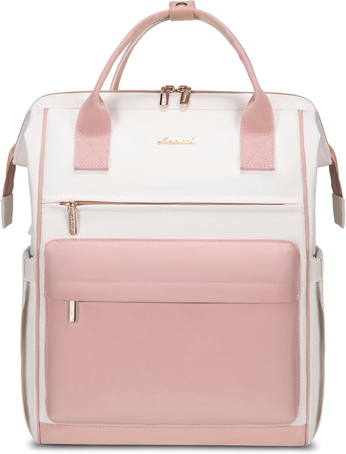 LOVEVOOK Laptop Backpack for Women,15.6 Inch Work Teacher Nurse Bag,Business Computer Backpack Purse with USB Port,Stylish Casual Daypack for Travel
