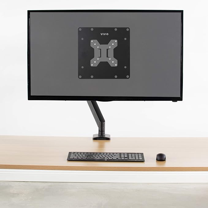 VIVO Steel VESA TV and Monitor Mount Adapter Plate Bracket for Screens 23" to 42" | Conversion Kit for VESA up to 200x200mm (MOUNT-AD2X2)