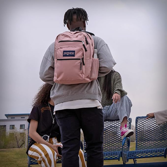 JanSport Laptop Backpack - Computer Bag with 2 Compartments, Ergonomic Shoulder Straps, 15” Laptop Sleeve, Haul Handle - Faded Sage