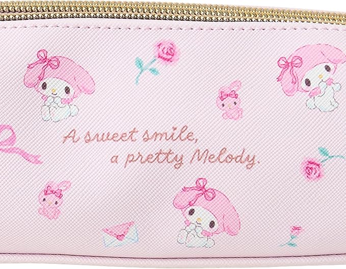 Sanrio 534595 My Melody Double Zipper Pen Case