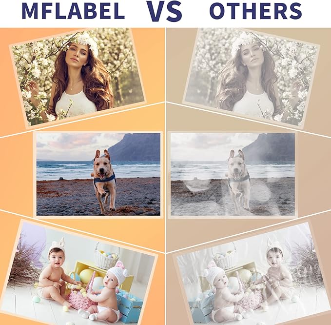 MFLABEL Thermal Laminating Pouches, 8.9 x 11.4-Inches Clear Thermal Laminating Plastic Paper Laminator Sheets for Photos Files Drawings for Use with Thermal Laminators 3 mil 3000-Pack