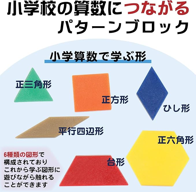 Learning Resources Plastic Pattern Blocks 250 Set - Classroom Must Haves, Math Teaching Tools, Homeschool Supplies, Math Manipulatives