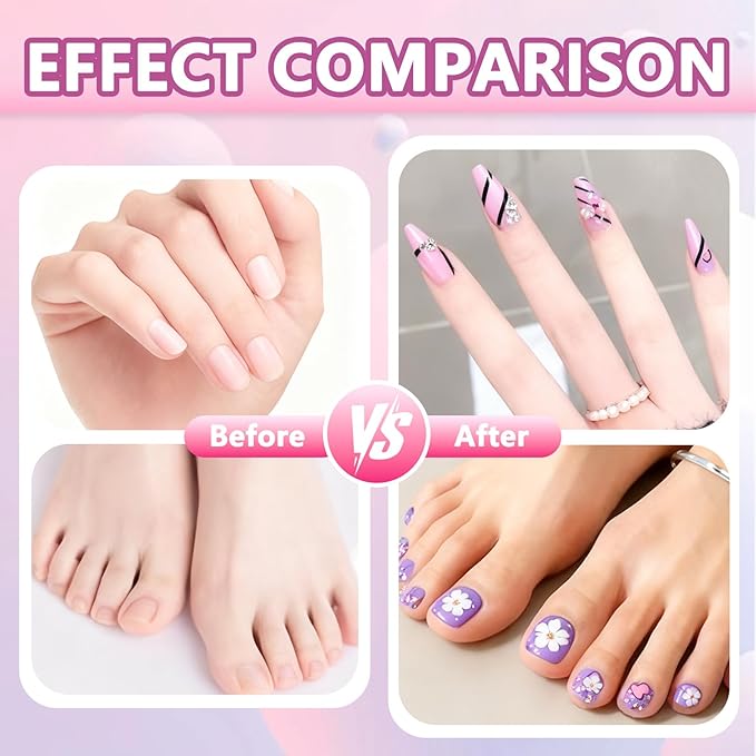 Nail Art Pens Set, 12 Color 0.7 MM Nail Art Markers Nail Polish Pens Drawing Painting Point Liner Painted Kit, Waterproof and Quick-drying Nail for DIY Design Manicure Tools