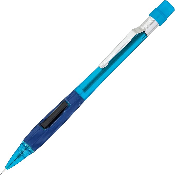 Pentel Quicker Clicker Mechanical Pencil, 0.50 mm, Assorted, 2 Per Pack (PD345BP2-K6)