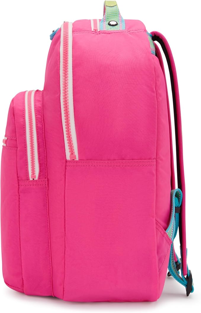 Kipling Women's Seoul 15" Laptop Backpack, Durable, Roomy with Padded Shoulder Straps, Built-In Protective Sleeve