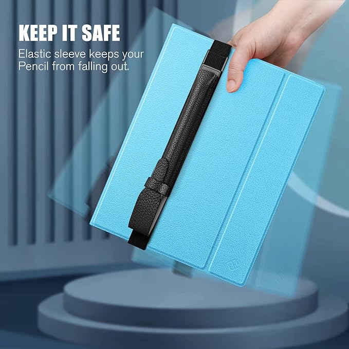 Fintie Pencil Holder Compatible with Remarkable 2, Stylus Pouch PU Leather Pen Sleeve Portable Elastic Pencil Case Cover for Remarkable 2/BOOX/Scribe Stylus Pen