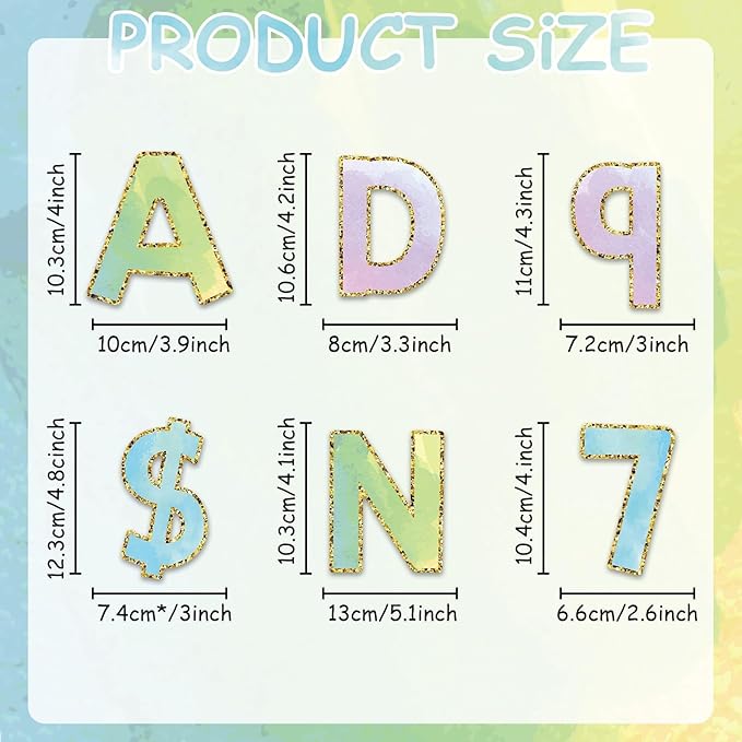 chiazllta 266 Pcs Letters Combo Pack Set Bulletin Board Letters Watercolor Letters and Number Accents for Bulletin Board Display Home School Classroom Decor