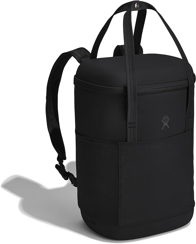 Hydro Flask Cooler Backpack - Insulated Portable Soft Cooler - 20 L Capacity in Black