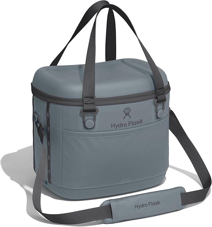 Hydro Flask Carryout Cooler - Insulated Portable Soft Cooler - 15 L Capacity in Shale Gray