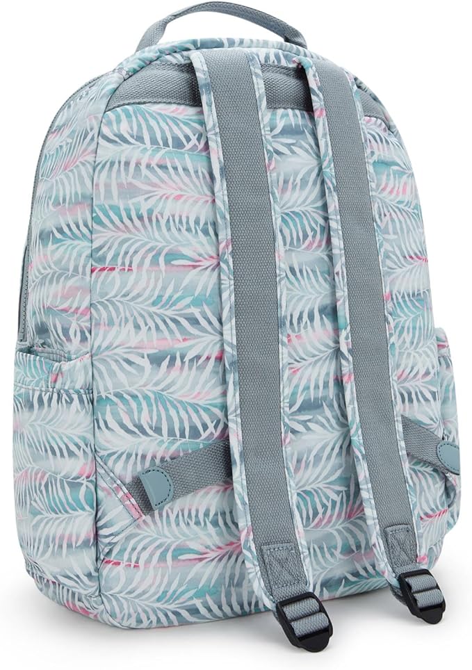Kipling Women's Seoul Prt 15" Laptop Backpack, Durable, Roomy with Padded Shoulder Straps, Built-In Protective Sleeve