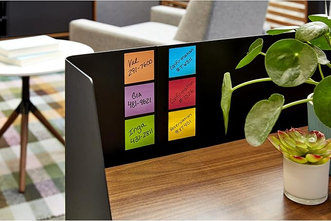 Post-it Super Sticky Notes, 8 Sticky Note Pads, 1.875 x 1.875 in., Ideal for Organization in Your Dorm, Home or Office, 2X The Sticking Power, Supernova Neons Collection