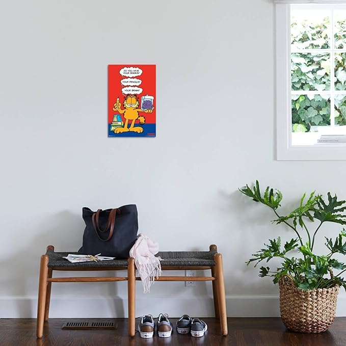 Garfield - Brain Wall Poster, 19L" x 13W", Premium Unframed Version