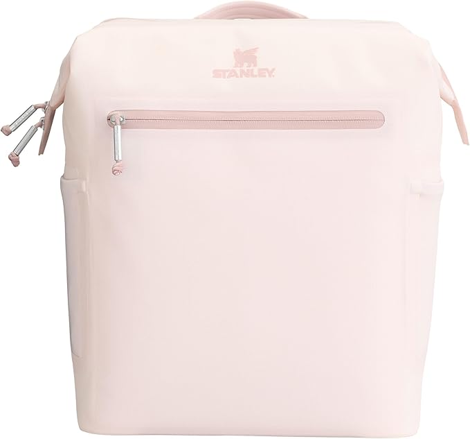 Stanley All Day Madeleine Backpack Soft Cooler 20 Can Cooler with Handle and Shoulder Straps Insulated Travel Bag with Zipper BPA-Free
