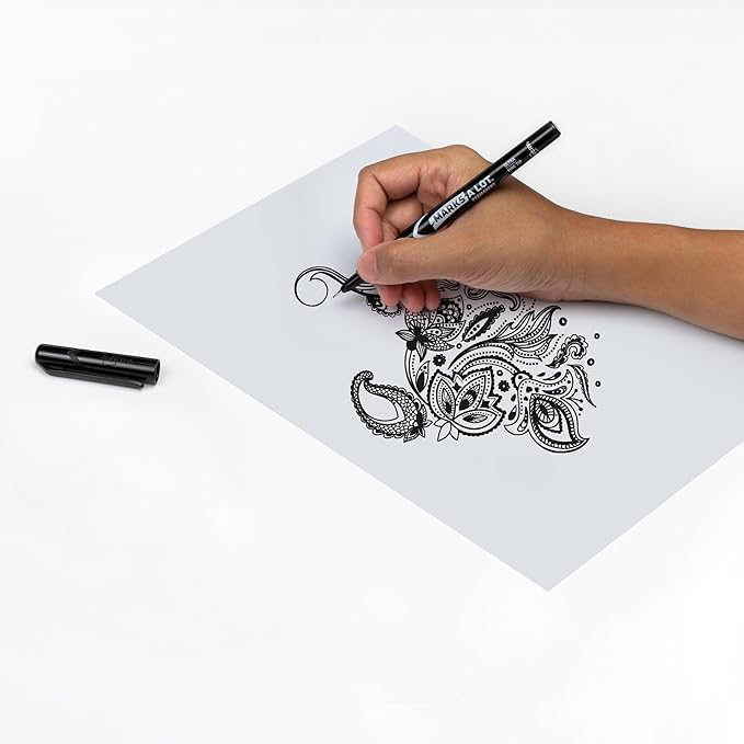 Avery Marks-A-Lot Permanent Markers, Ultra Fine Tip, Water and Wear Resistant, 3 Black Markers (09230)