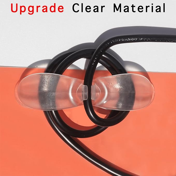 Cord Organizer for Kitchen Appliances - Clear Cable Wrapper Holder Winder Keeper Wrap, Stick On Mixer