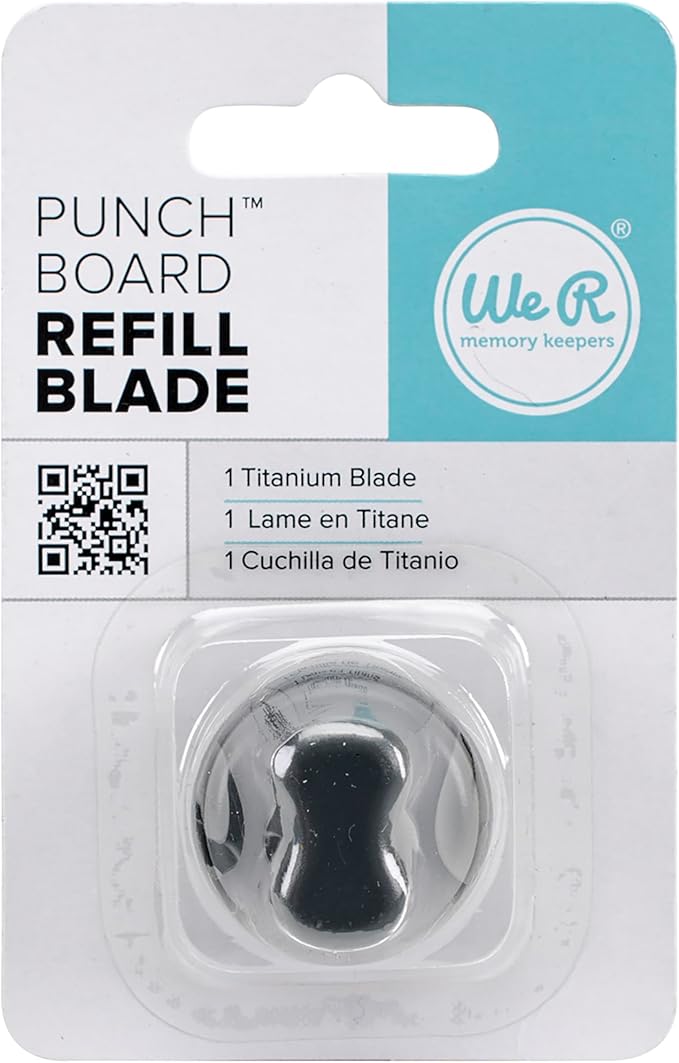 We R Punch Board Refill -Titanium Blade