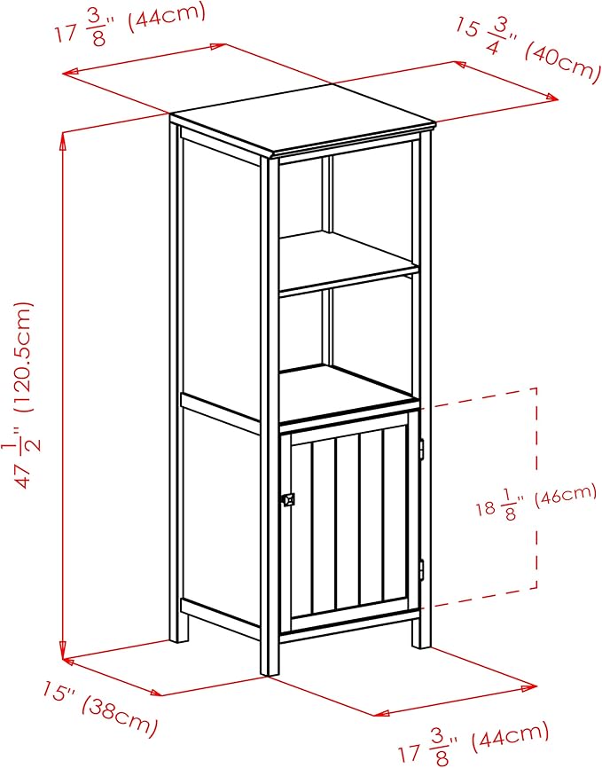 Winsome cabinets Brooke Storage/Organization, Antique Walnut