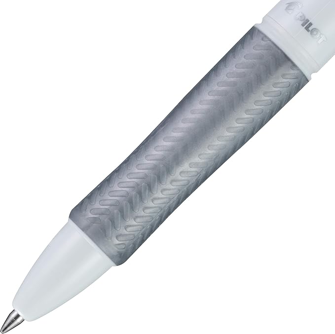 PILOT Acroball PureWhite Advanced Ink Refillable & Retractable Ball Point Pens with Assorted Accents, Fine Point, Black Ink, 14-Pack (14691)