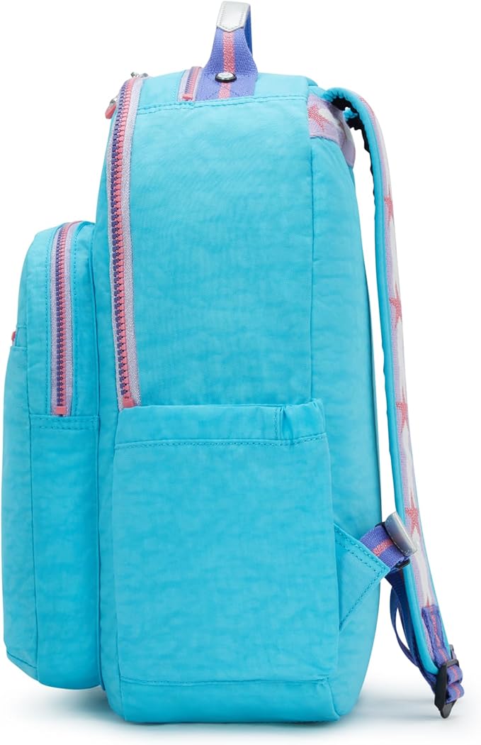 Kipling Women's Seoul Fc 15" Laptop Backpack, Durable, Roomy with Padded Shoulder Straps, Built-In Protective Sleeve
