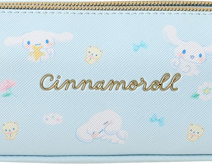 Sanrio 534609 Cinnamoroll Double Zipper Pen Case