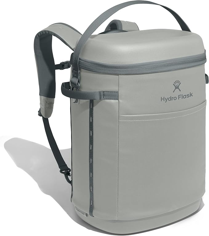 Hydro Flask Carryout Cooler Backpack - Insulated Portable Soft Cooler - 20 L Capacity in Birch