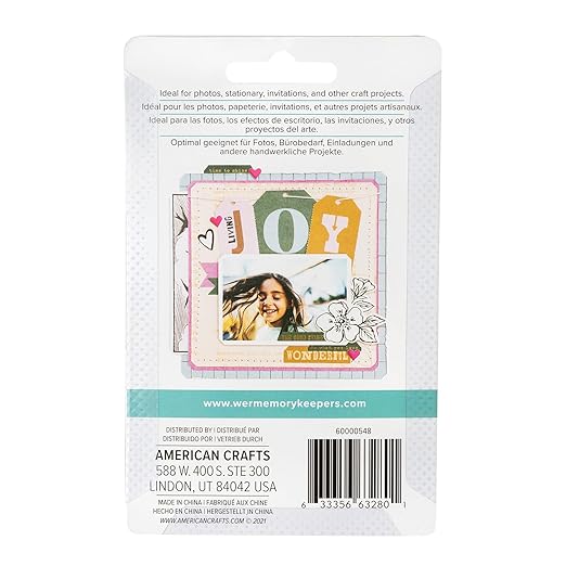 We R Memory Keepers 3 Way Diagonal Corner Punch, White, Paper Punches for Crafts, Scrapbook Pages, Photo Corners, Home Décor Projects, Journaling, Invitations, Card Making, and More