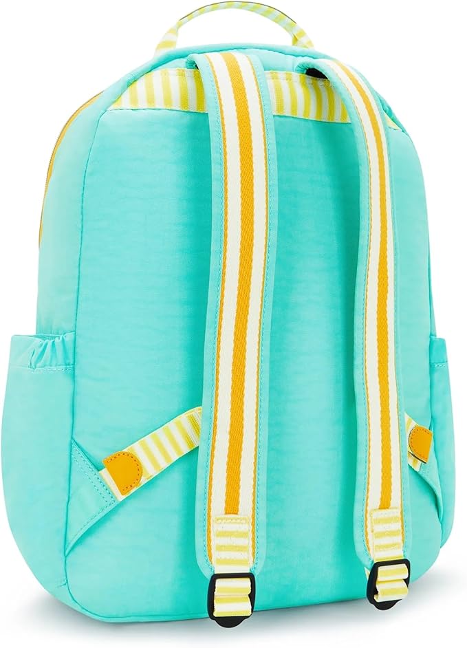 Kipling Women's Seoul Fc 15" Laptop Backpack, Durable, Roomy with Padded Shoulder Straps, Built-In Protective Sleeve