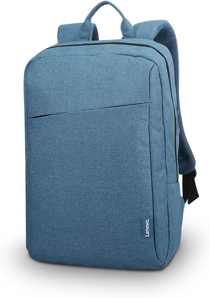 Lenovo Casual Laptop Backpack B210-15.6 inch - Padded Laptop/Tablet Compartment - Durable and Water-Repellent Fabric - Lightweight - Blue (Pack of 3)
