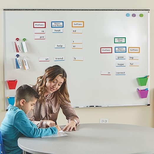 hand2mind Morphology Wall Card Set, Sound Wall Classroom Phonics, Grammar Posters, Speech Therapy Materials, Phonemic Awareness, Science of Reading, Teacher Supplies for Classroom Elementary
