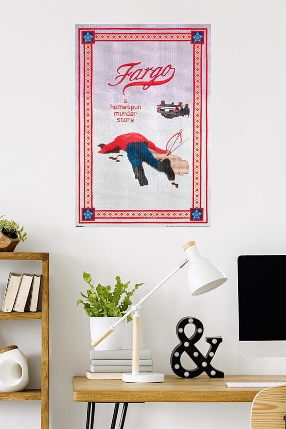 Fargo (1996) - One Sheet Wall Poster, 34L" x 22.4W", Premium Poster & Mount Bundle