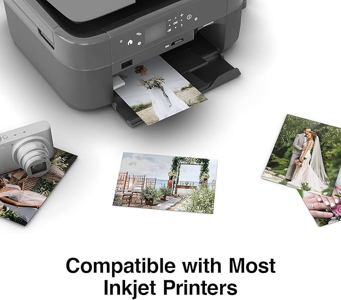 Staples Ultra Premium Matte Photo Paper 8.5-Inch x 11-Inch 50/Pack, For Office, School & Home