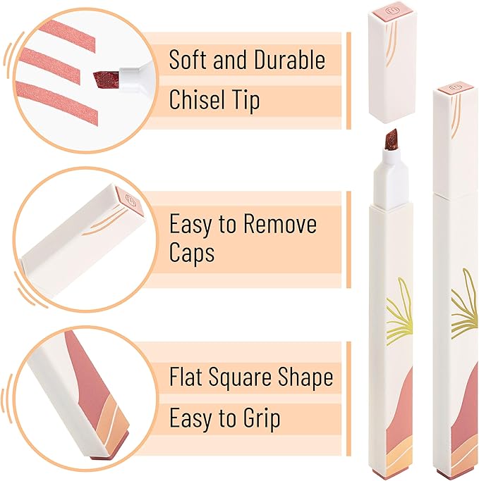 Mr. Pen- Aesthetic Highlighters, 6 pcs, Chisel Tip, Muted Pastel Colors, Boho Theme No Bleed Bible Highlighter Pastel