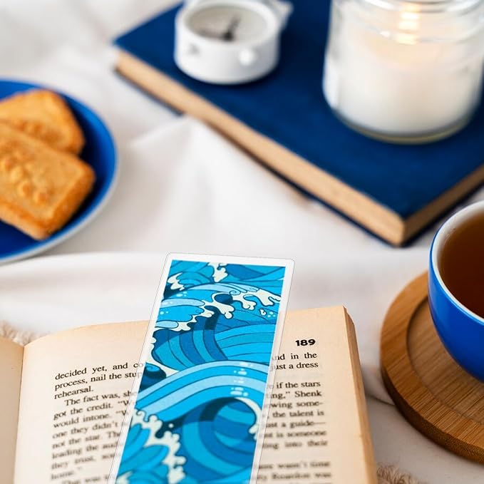 200Pcs Bookmark Laminating Pouches 2x8inch Hot Laminator Sleeves 5 Mil Compatible with Most Pouch Laminating Machines for Book Lovers Nature Lovers