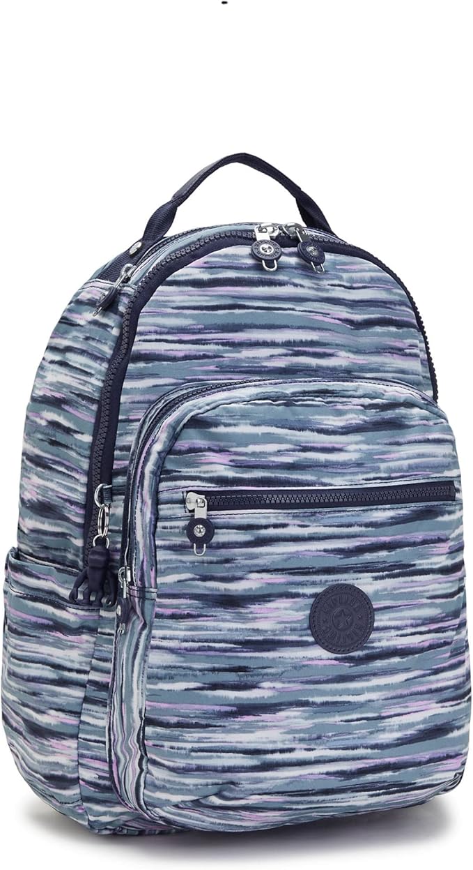 Kipling Women's Seoul 15 Laptop Backpack, Durable, Roomy with Padded Shoulder Straps, Nylon School Bag